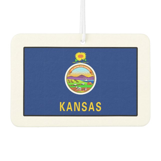 Kansas Autolufterfrischer (Vorderseite)