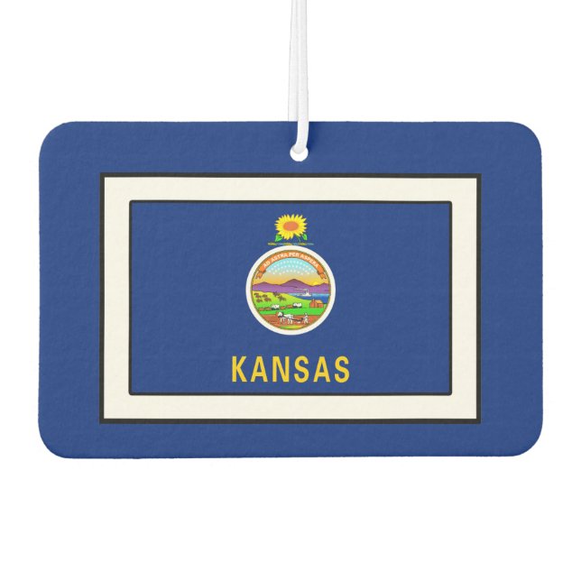 Kansas Autolufterfrischer (Vorderseite)