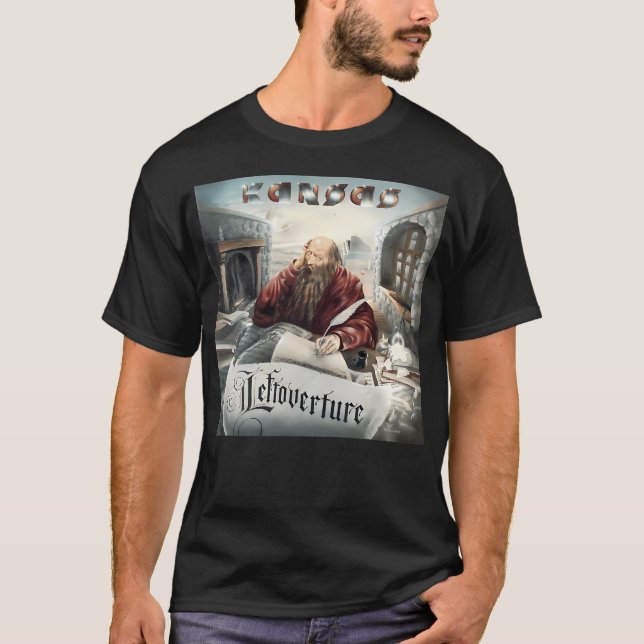 Kansas Band Leftoverture Orang Tua Nulis T-Shirt (Vorderseite)