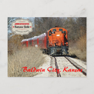 Kansas Belle - Motor 142 Postkarte