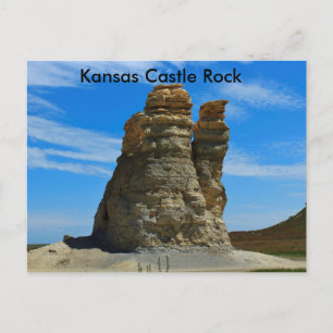 Kansas Castle Rock Post Card Postkarte