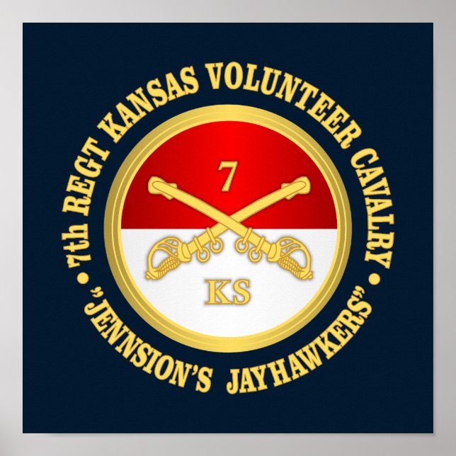 Kansas Cavalry Poster (Vorne)