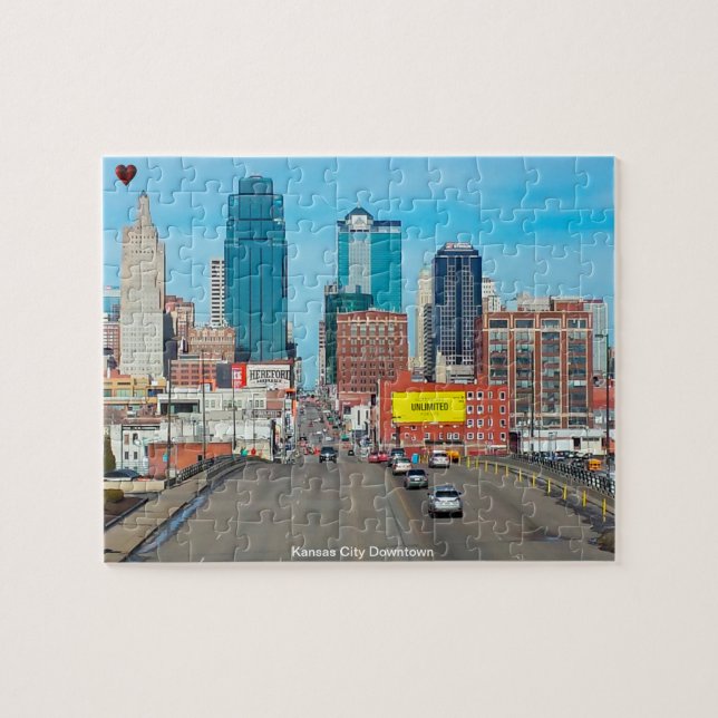 Kansas City Downtown Puzzle (Horizontal)