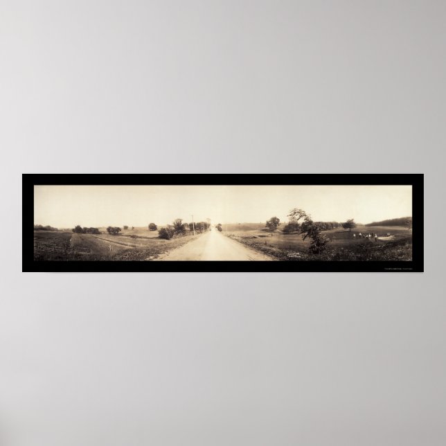 Kansas City Farm Life Foto 1909 Poster (Vorne)