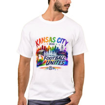 Kansas City Football vereint World Cup Pride T-Shi