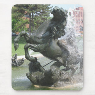 Kansas City Fountain Mousepad