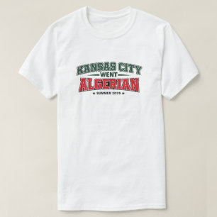 Kansas City ging algerisch Sommer 2026 Tshirt