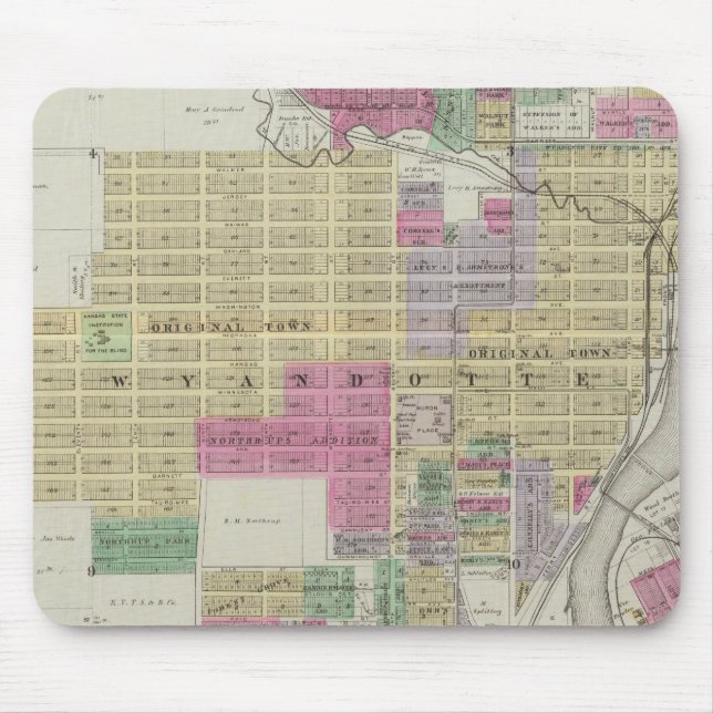 Kansas City, Kansas Mousepad (Vorne)