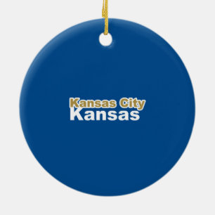 Kansas City, Kansas Schmuck Keramikornament
