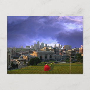 Kansas City Kitchen Art Postkarte