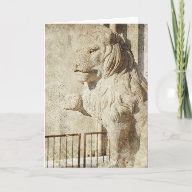 Kansas City Lion Karte (Vorderseite)