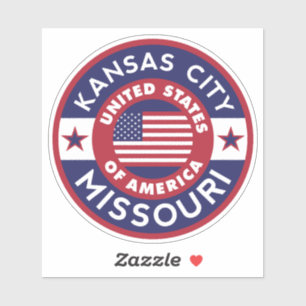 KANSAS CITY, Missouri Aufkleber
