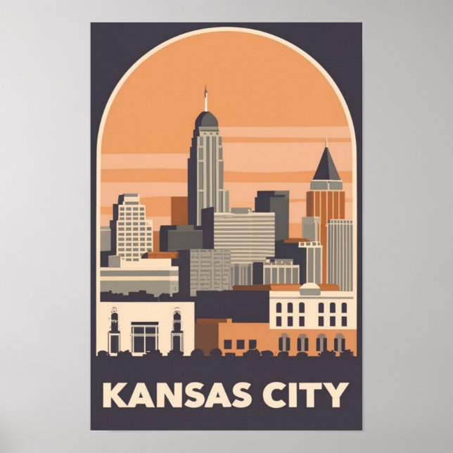 Kansas City, Missouri Poster (Vorne)