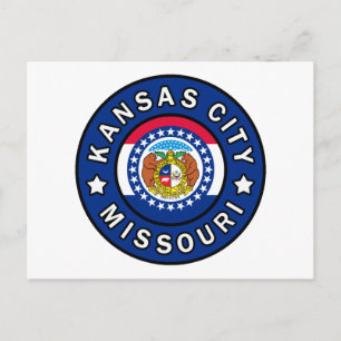 Kansas City Missouri Postkarte