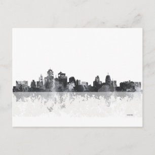KANSAS CITY, MISSOURI SKYLINE POSTKARTE