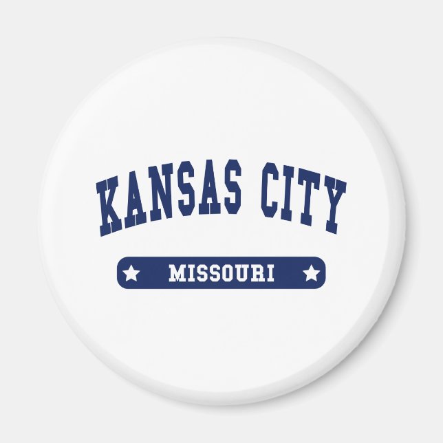 Kansas City Missouri Uni Style T-Shirts Magnet (Vorne)
