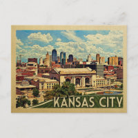 Kansas City Missouri Vintage Travel