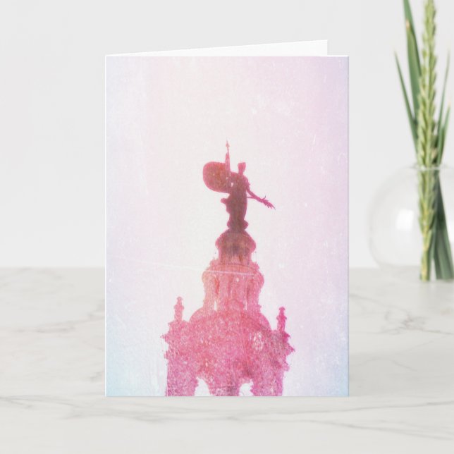 Kansas City Plaza Architektur Karte (Vorderseite)