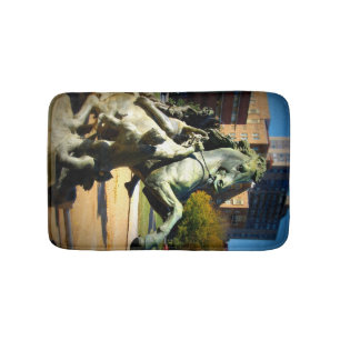 Kansas City Plaza Herbstbrunnen Badematte
