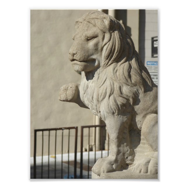 Kansas City Plaza Lion Fotodruck (Vorne)