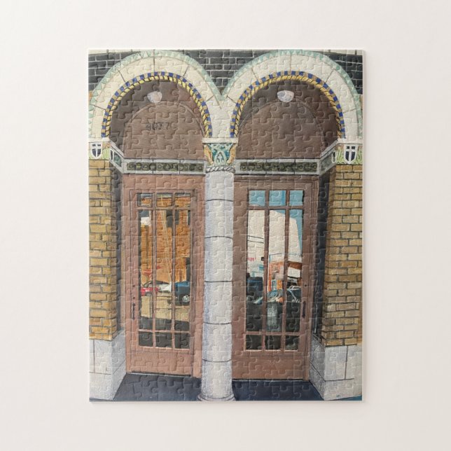 Kansas City Plaza Puzzlde Puzzle (Vertikal)