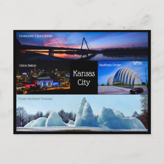 Kansas City Postkarte