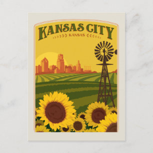 Kansas City Postkarte