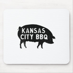 Kansas City Schweine-BBQ Mousepad