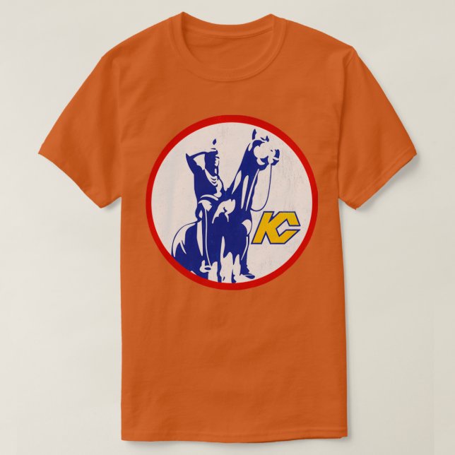 Kansas City Scouts Hockey 1974 T-Shirt (Design vorne)