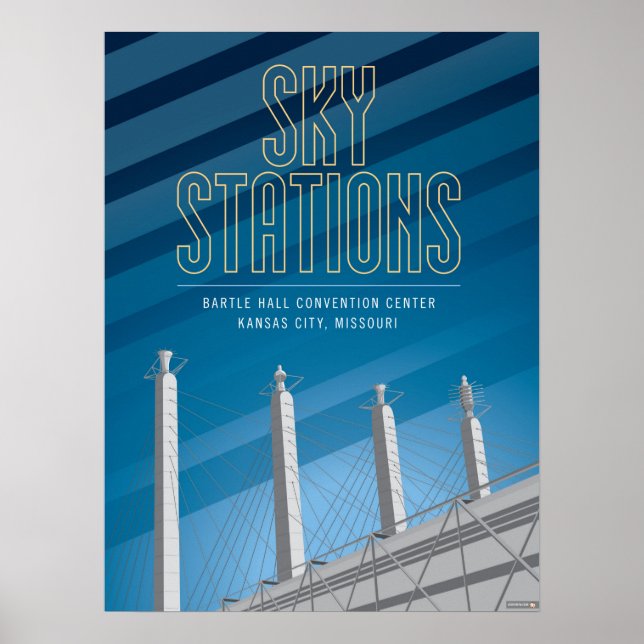 Kansas City Sehenswürdigkeiten: Sky Stations - 18  Poster (Vorne)