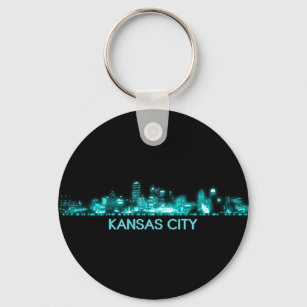 Kansas City Skyline Schlüsselanhänger