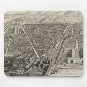 Kansas City Stock Yards, Kansas City, Kansas Mousepad