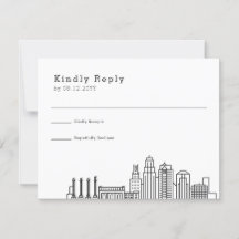 Kansas City Wedding | Stilisierte Skyline-UAWG