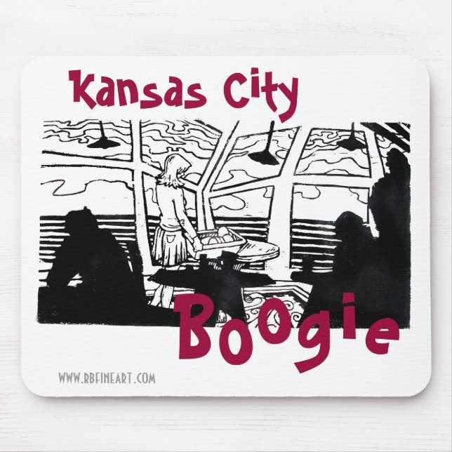 Kansas- CityBoogie Mousepad (Vorne)