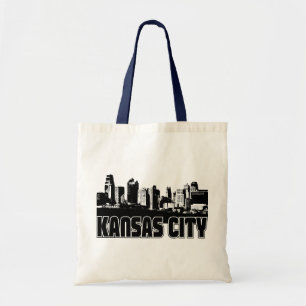 Kansas- CitySkyline Tragetasche