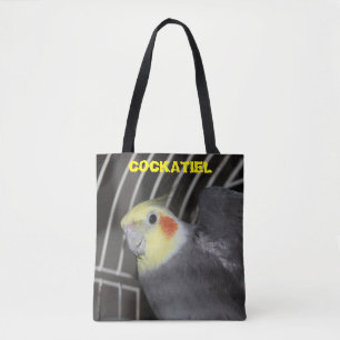 Kansas Cockatiel schließt Tote Bag