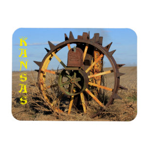 Kansas Country Mail Box Antiquitäten Rim Magnet