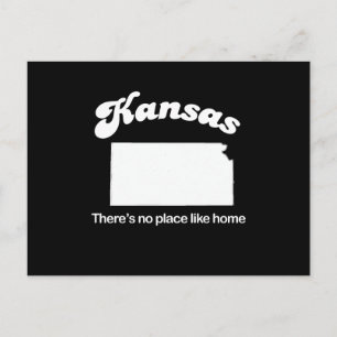 Kansas - Es gibt keinen Ort wie Zuhause T - Shirt Postkarte