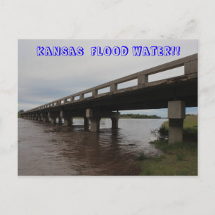 Kansas Flowater POST CARD Postkarte