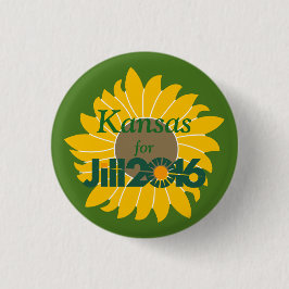 Kansas für Knopf Jill Stein Button
