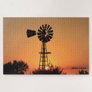 Kansas Golden Sunset Puzzle