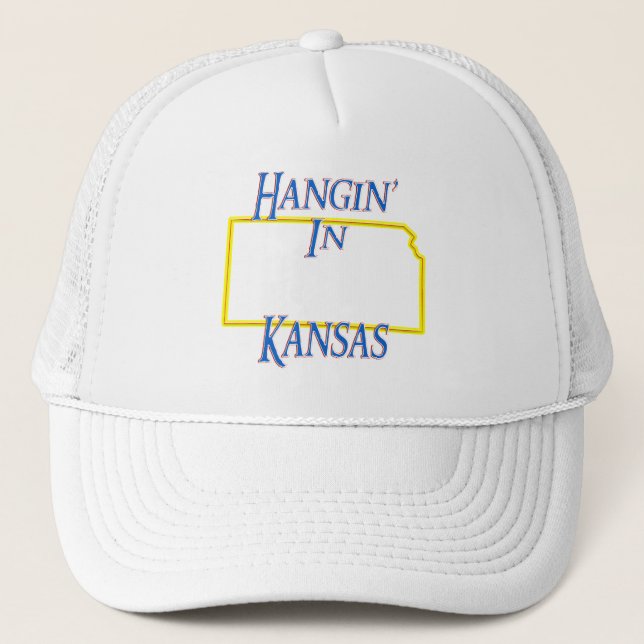 Kansas - Hangin Truckerkappe (Vorderseite)