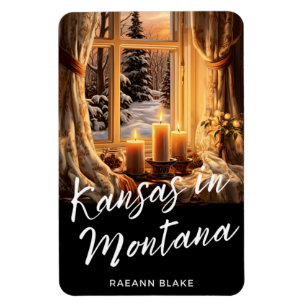 Kansas in Montana Flexibler Foto-Magnet Magnet