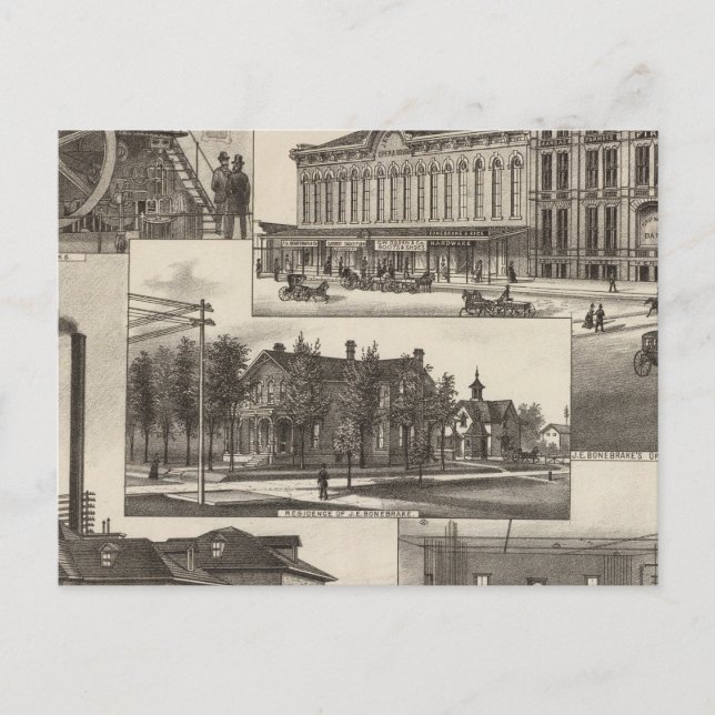 Kansas Industries Postkarte (Vorderseite)