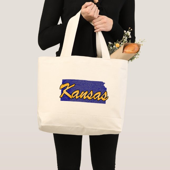 Kansas Jumbo Stoffbeutel (Vorderseite (Produkt))