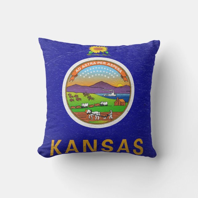 Kansas Kissen (Vorderseite)