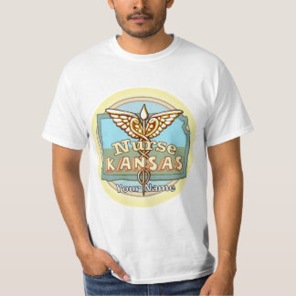 Kansas Krankenschwester Caduceus T-Shirt