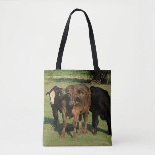Kansas Kühe in einer Tasche für Weiden