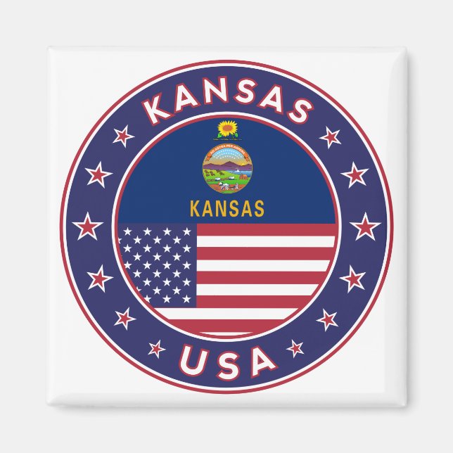 Kansas Magnet (Vorne)