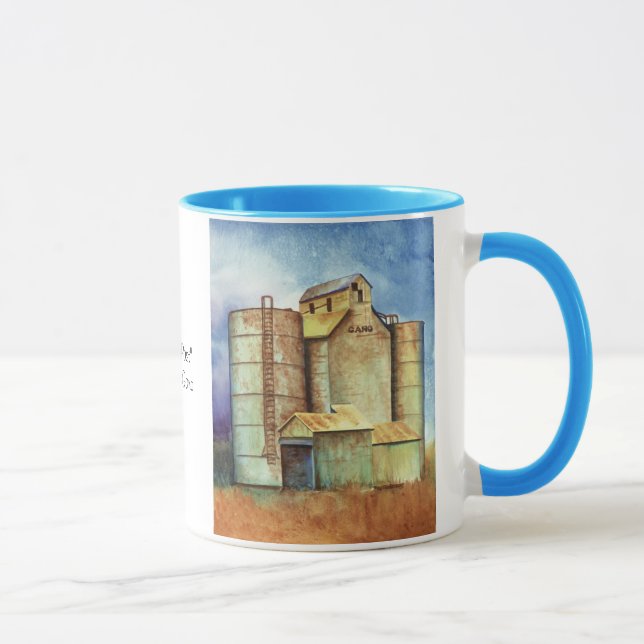 Kansas - Milepost Gano Tasse (Rechts)